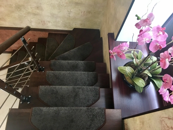 Коврик для лестницы - Ялта коричневый